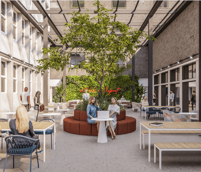 Concept visual of the new Winter Garden