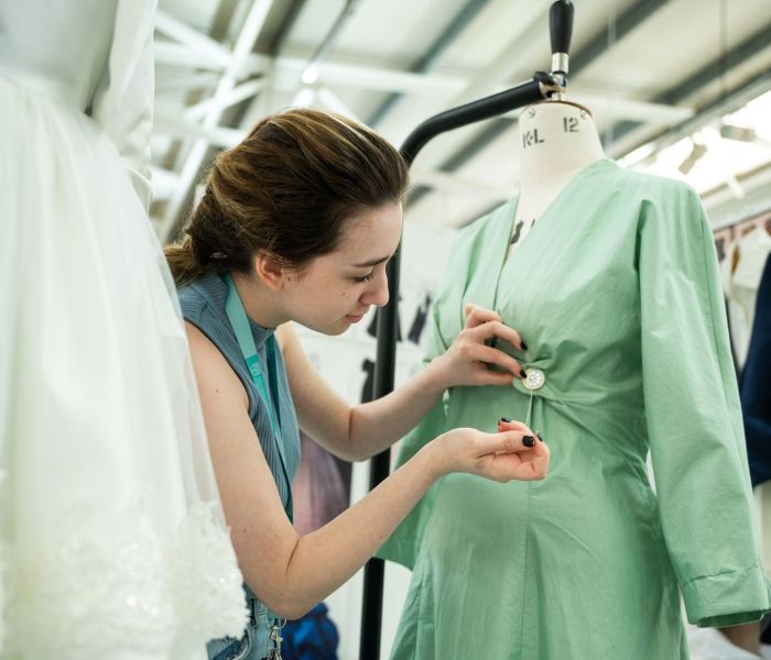 Costume Design and Making student