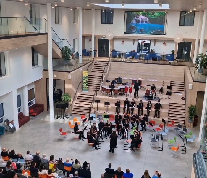 The Atrium during performance