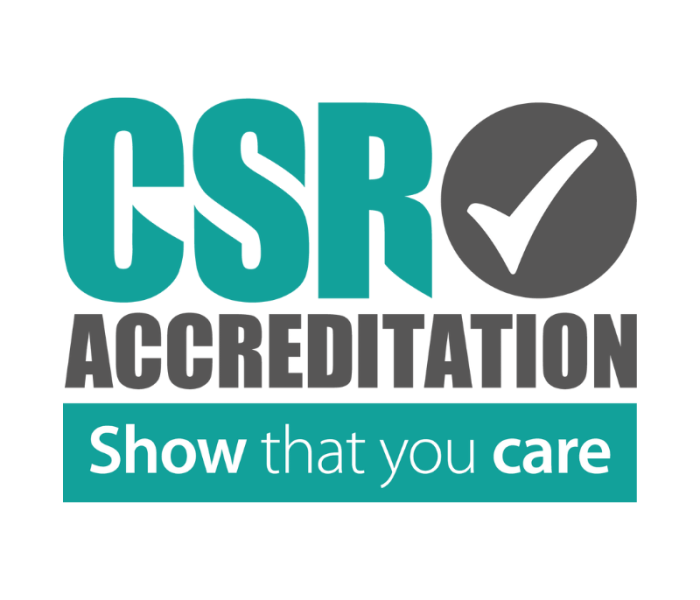 CSR accreditation logo