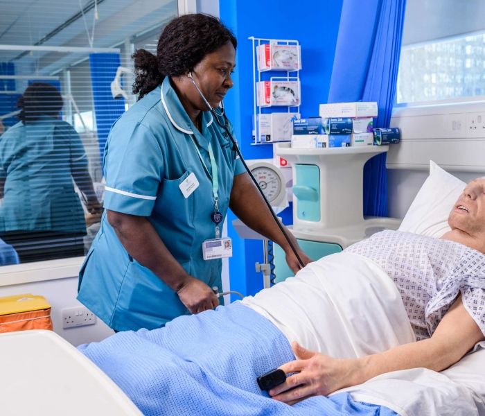 Nursing student at Aylesbury campus