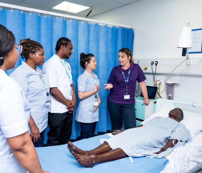 Nursing students Uxbridge