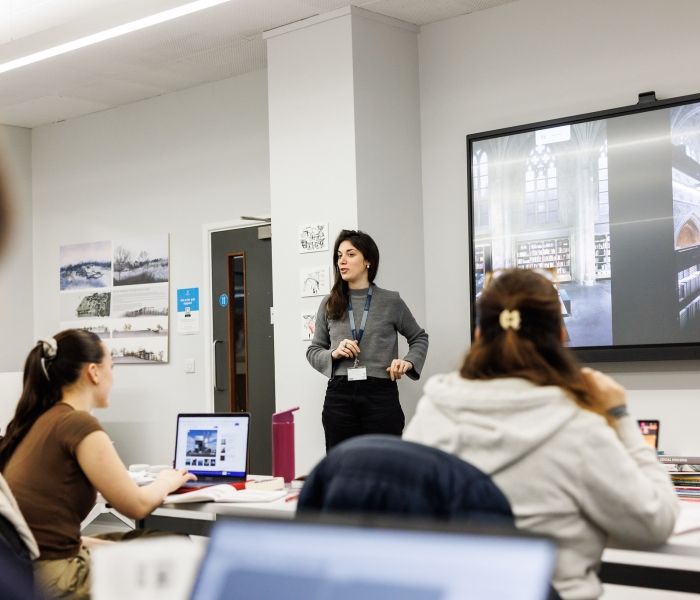 Interior and Spatial classroom