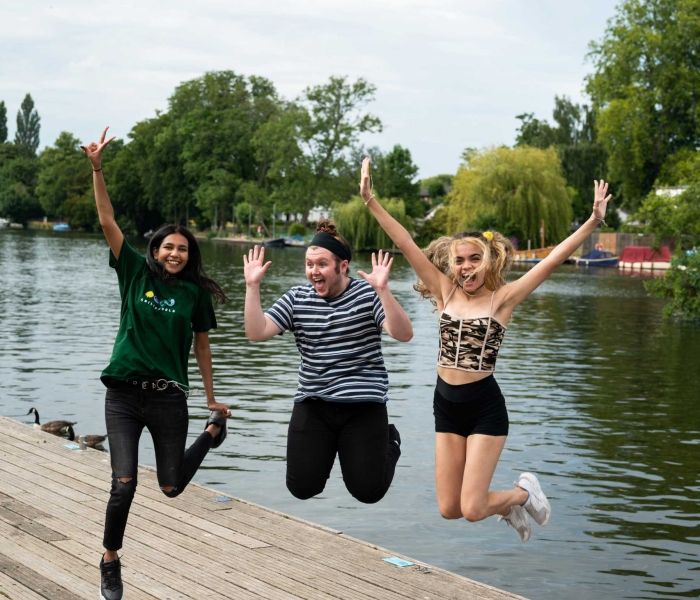 group of students Henley-on-Thames
