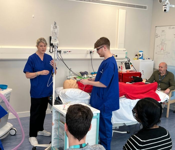 ODP simulation session