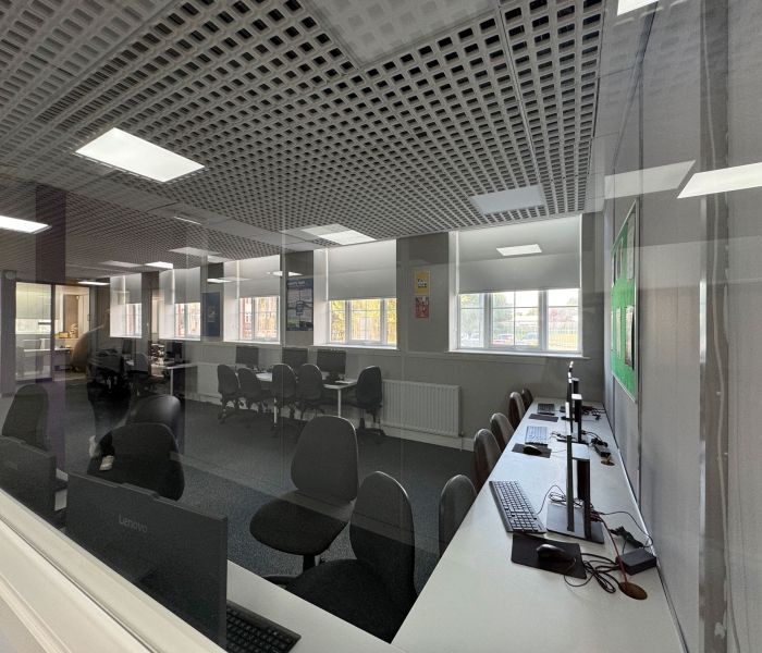 Computer room at BNU in Nottingham