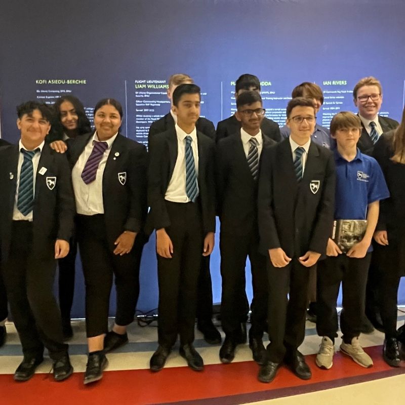 Cressex Community School history students