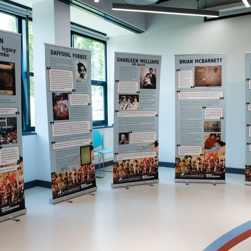 Windrush pop-up exhibition Wycombe Museum and Near Neighbours
