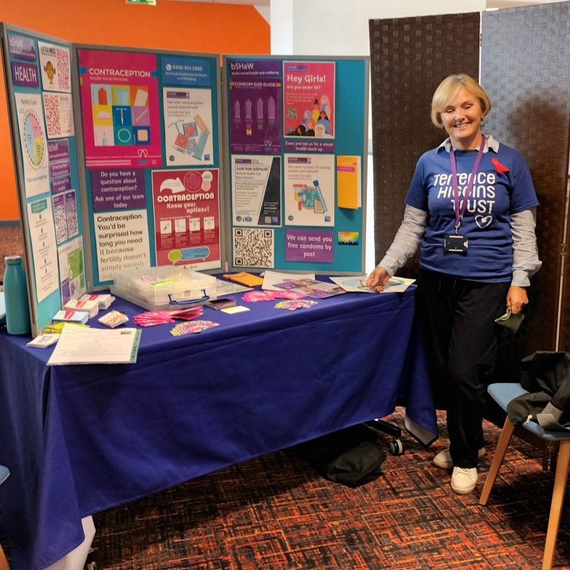 Terrence Higgins Trust at Aylesbury event