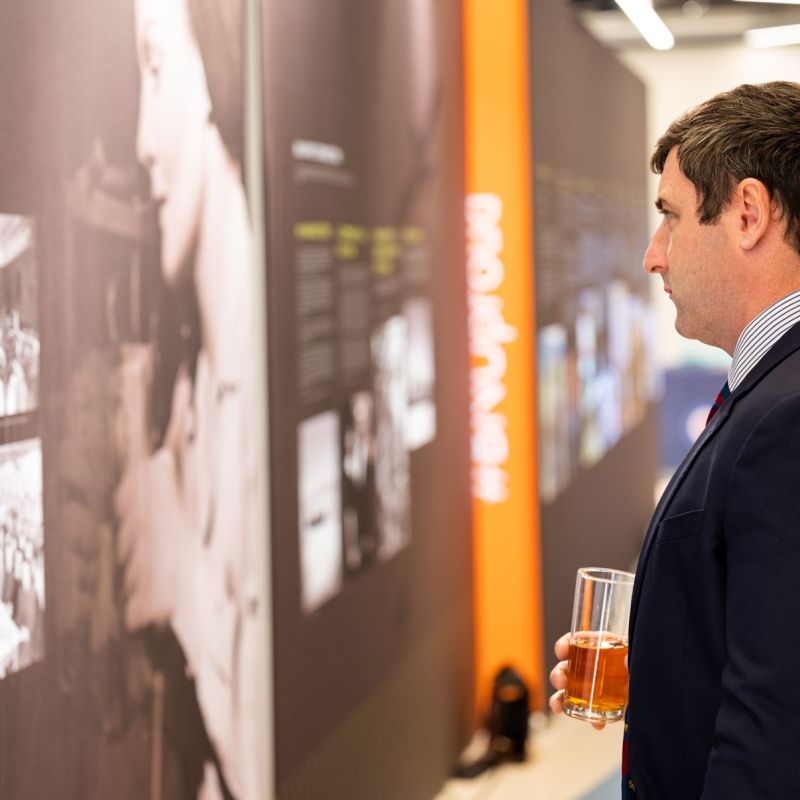 Public Viewing Exhibition onlooker