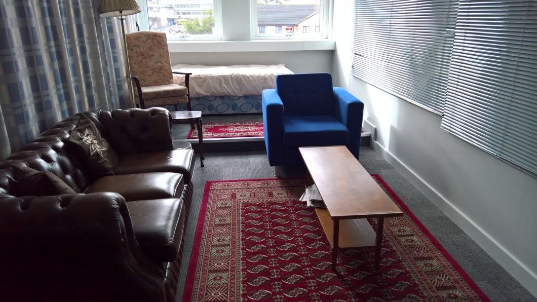 A living room simulation for psychology students