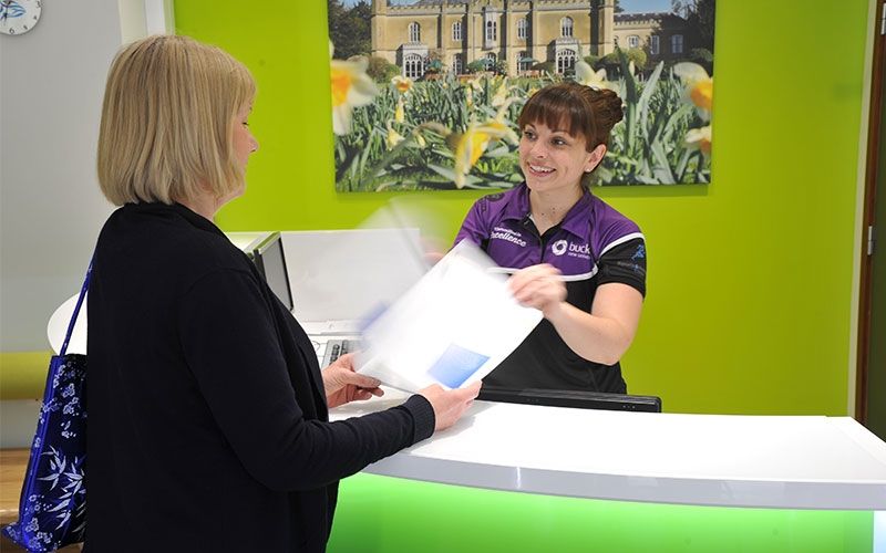 Sports and Wellbeing Clinic Reception