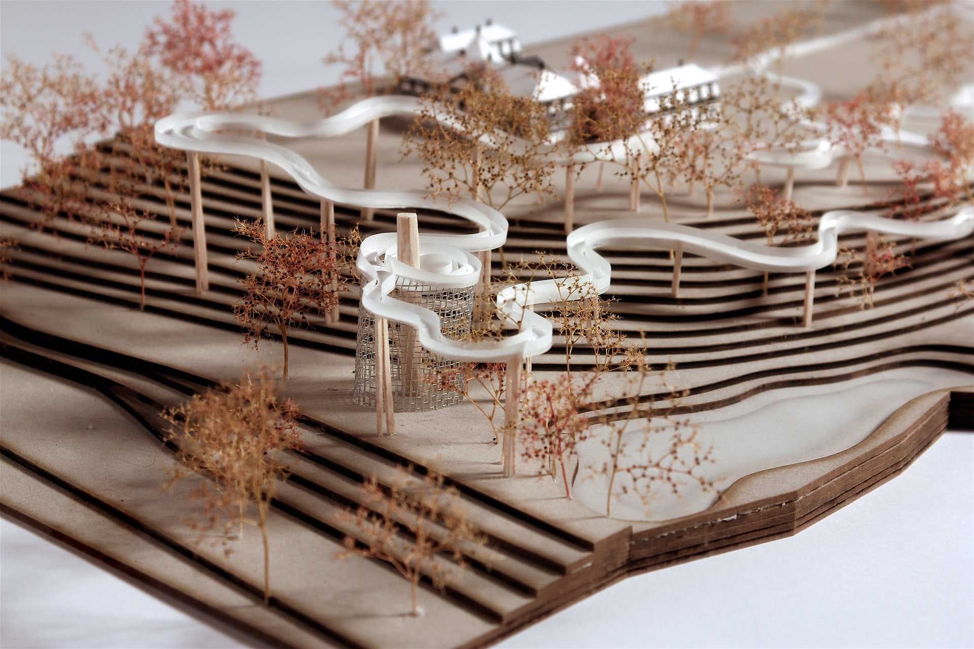 BNU students work of handmade model