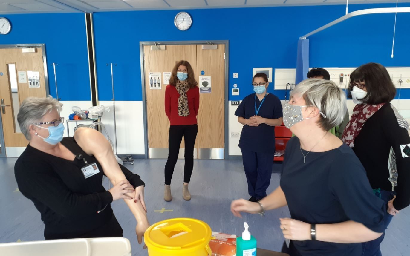 Aylesbury Vaccination site 