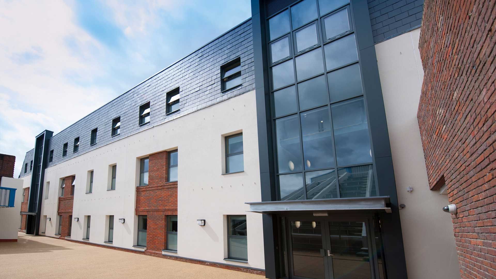 Windsor House student accommodation building front