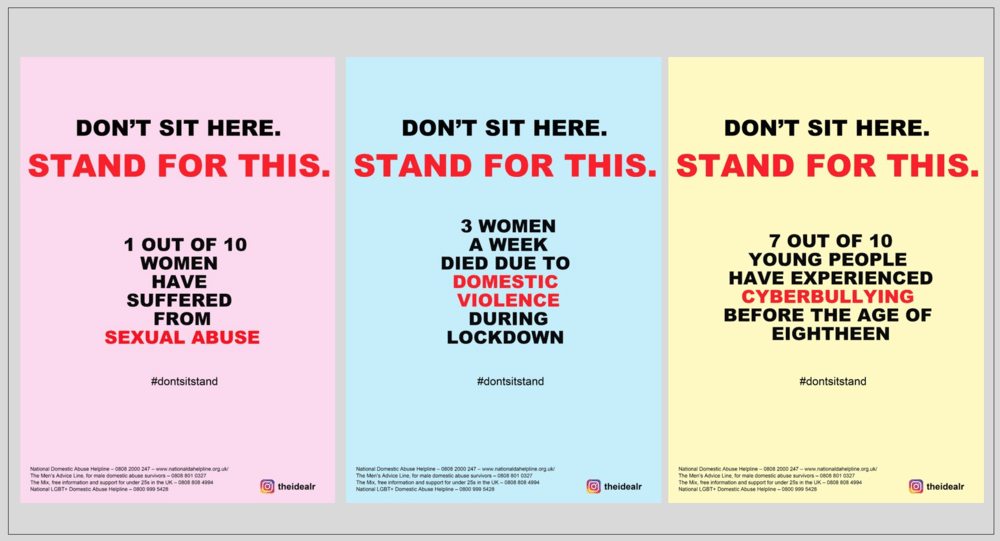 Stand For This campaign by Rafaela Morais Da Silva