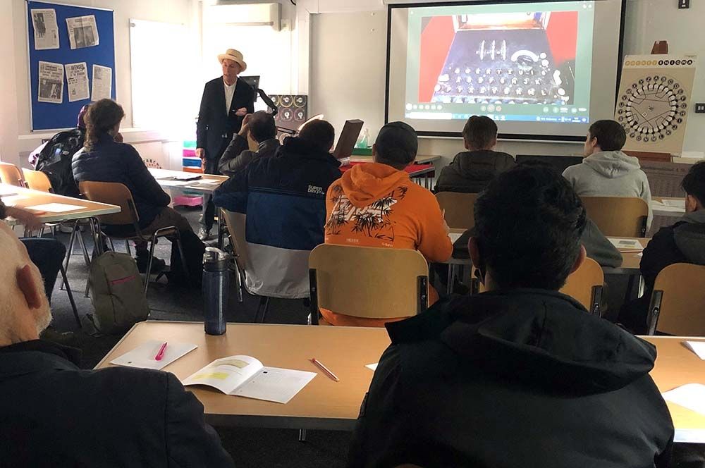 Ciphers and Codes Workshop at Bletchley