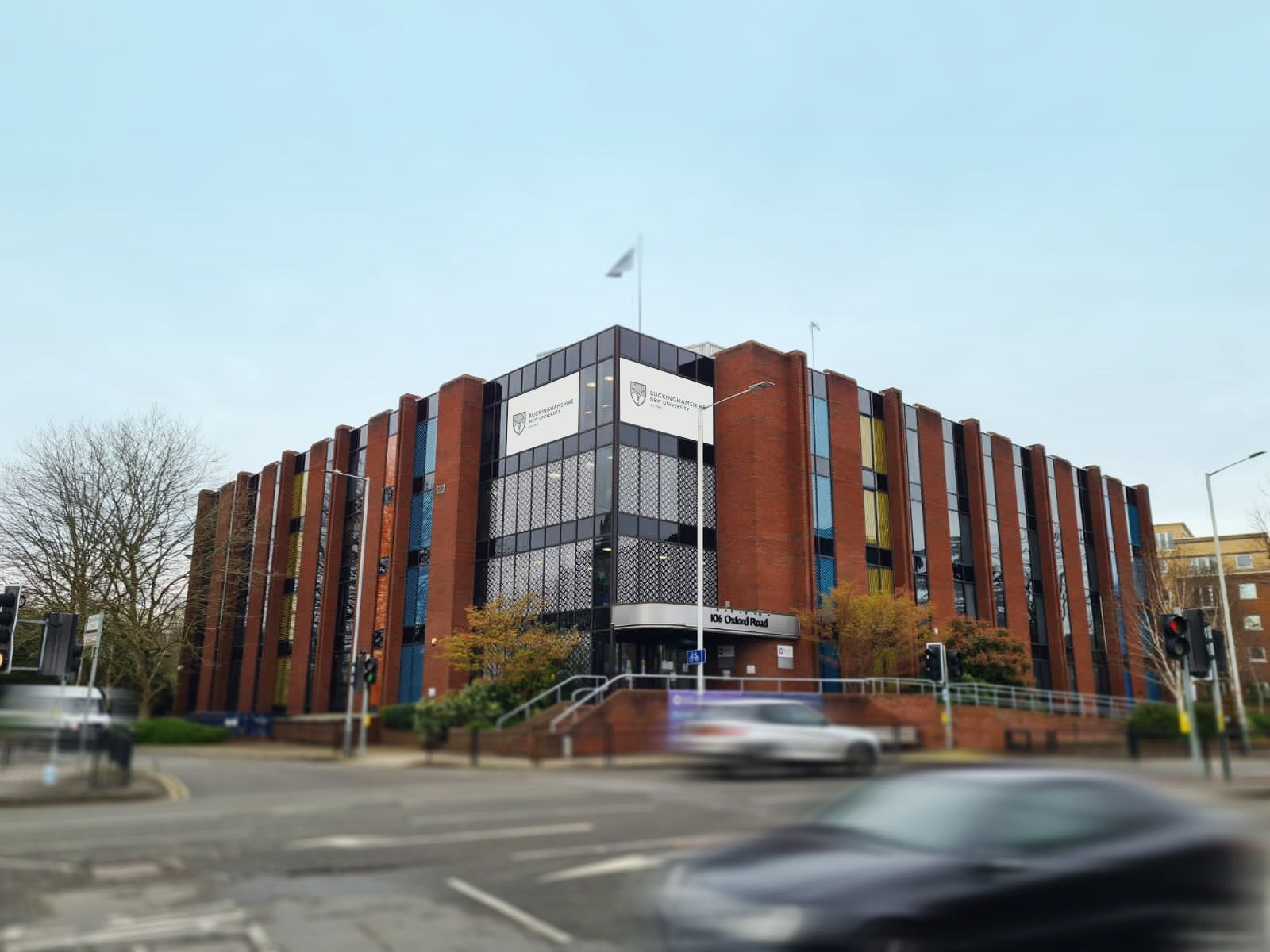 Exterior view of BNU Uxbridge campus