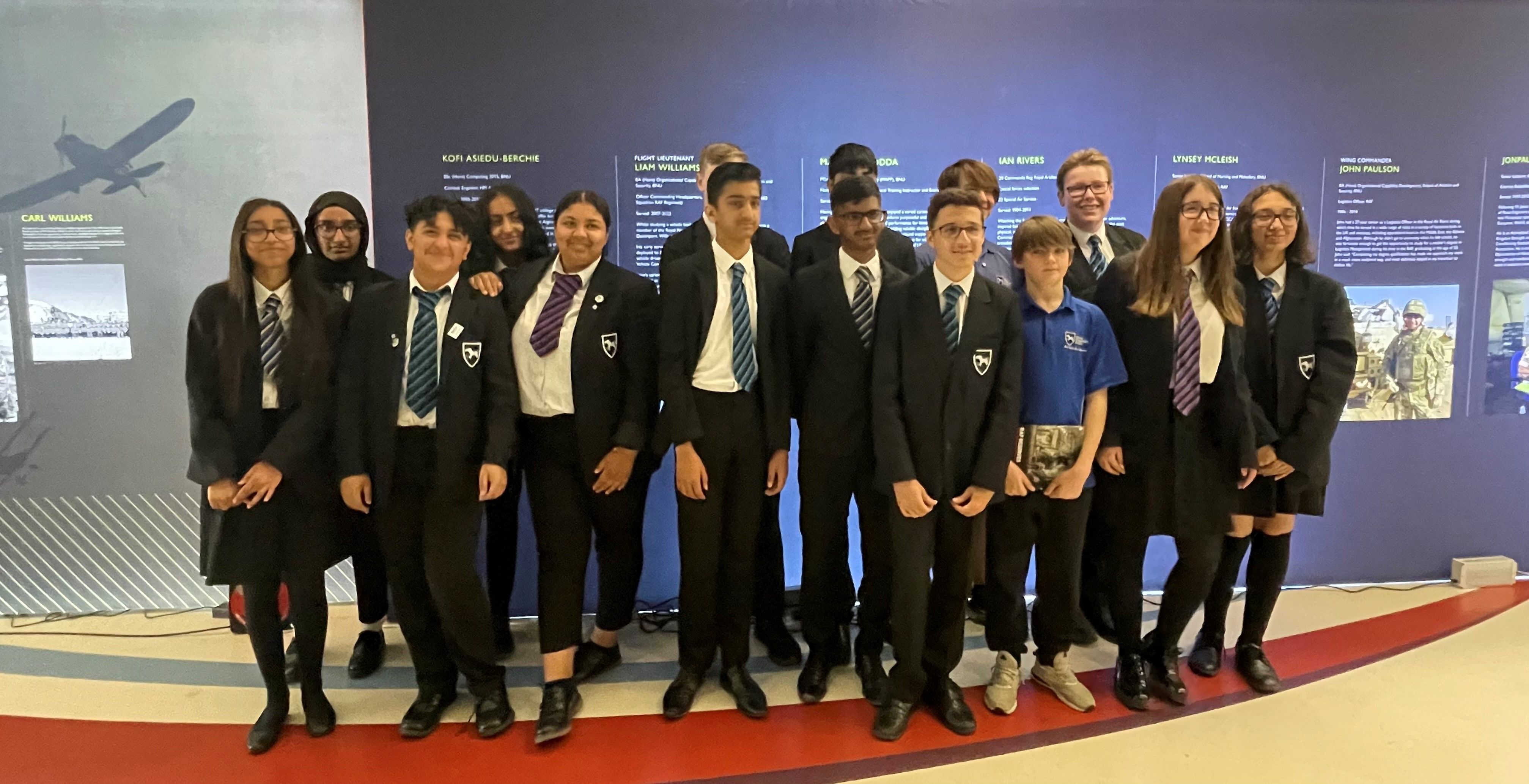 Cressex Community School history students
