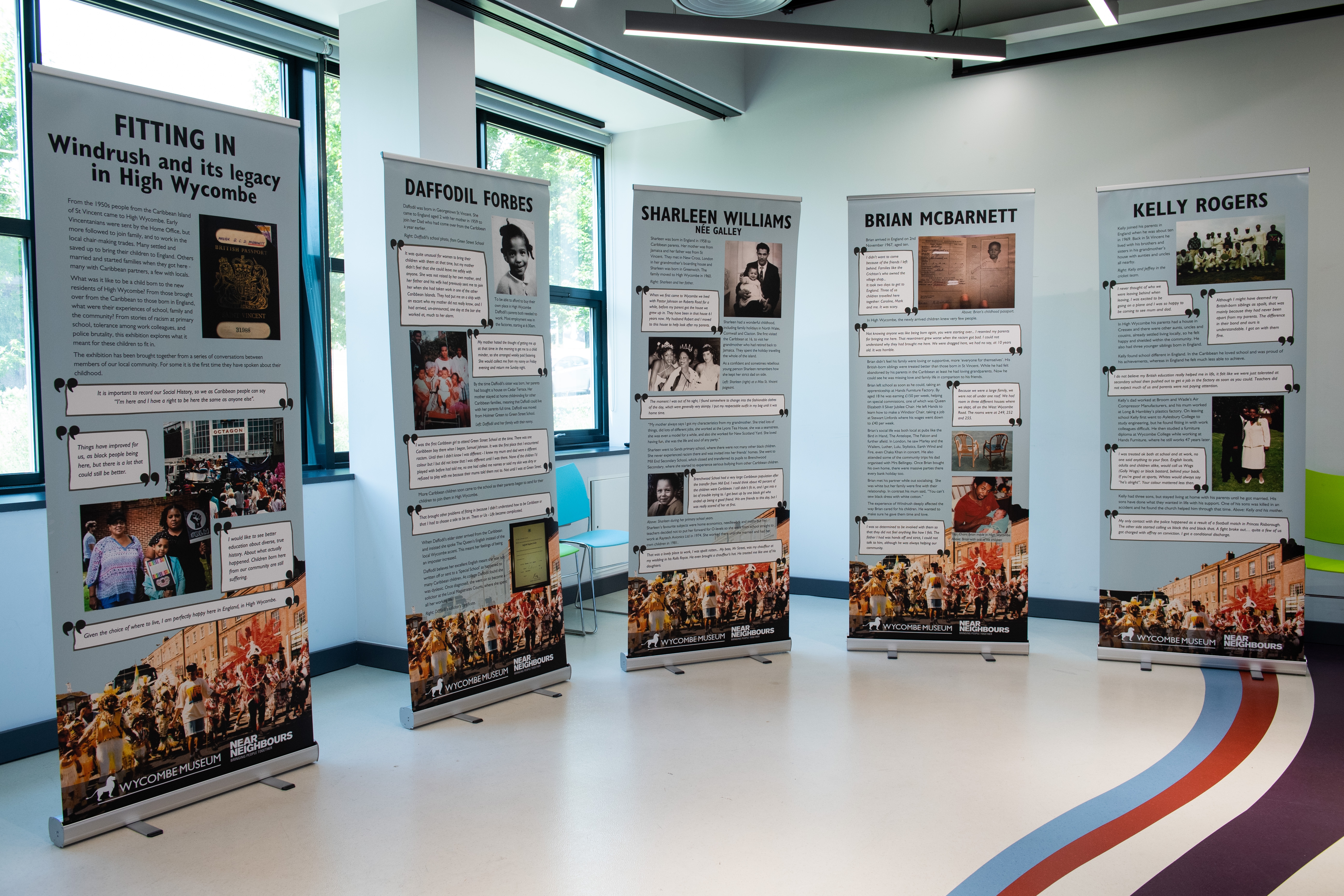 Windrush pop-up exhibition Wycombe Museum and Near Neighbours