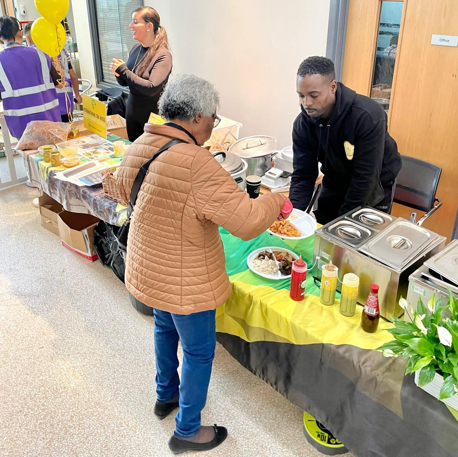 Member of public at Aylesbury health event