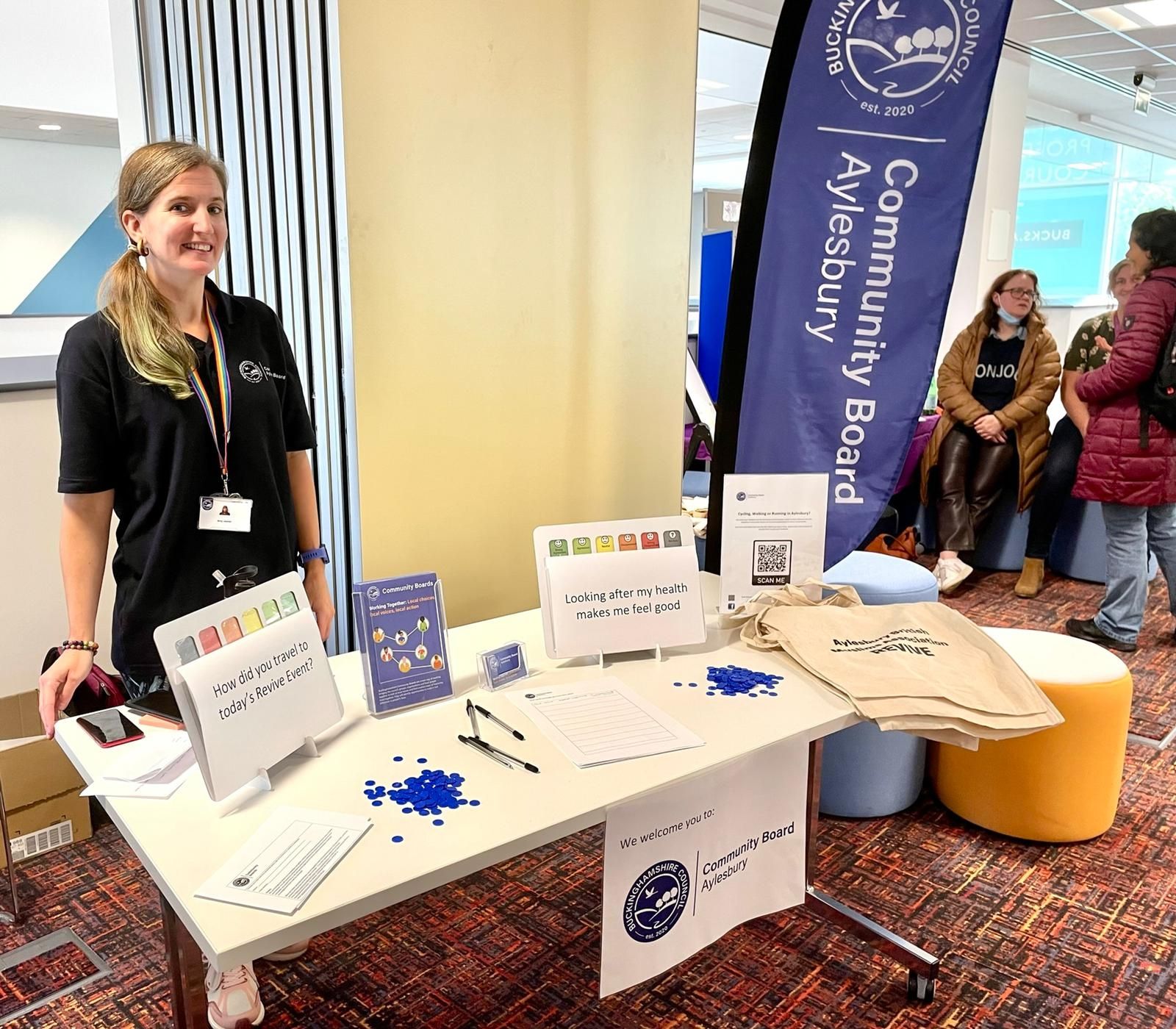 Aylesbury community board stand 