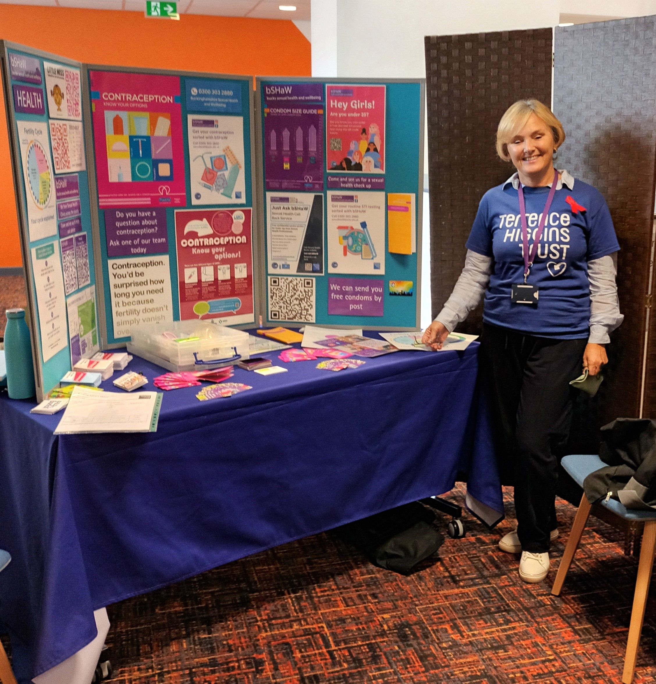 Terrence Higgins Trust at Aylesbury event