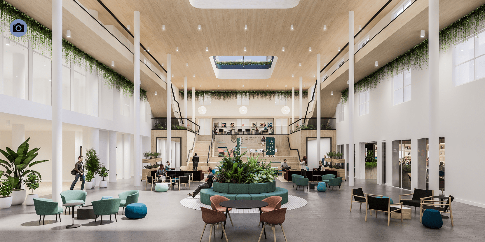 Concept visual of the new Atrium