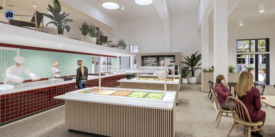 Concept visual of the new Refectory