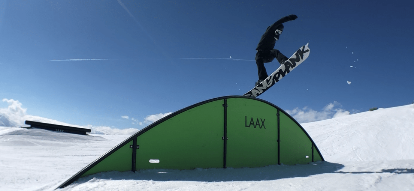 Stephen Smith snowboarding
