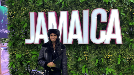 Business Management Sakile at the World Tourism Market event