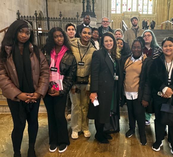 BNU Law students with Joy Morrissey MP