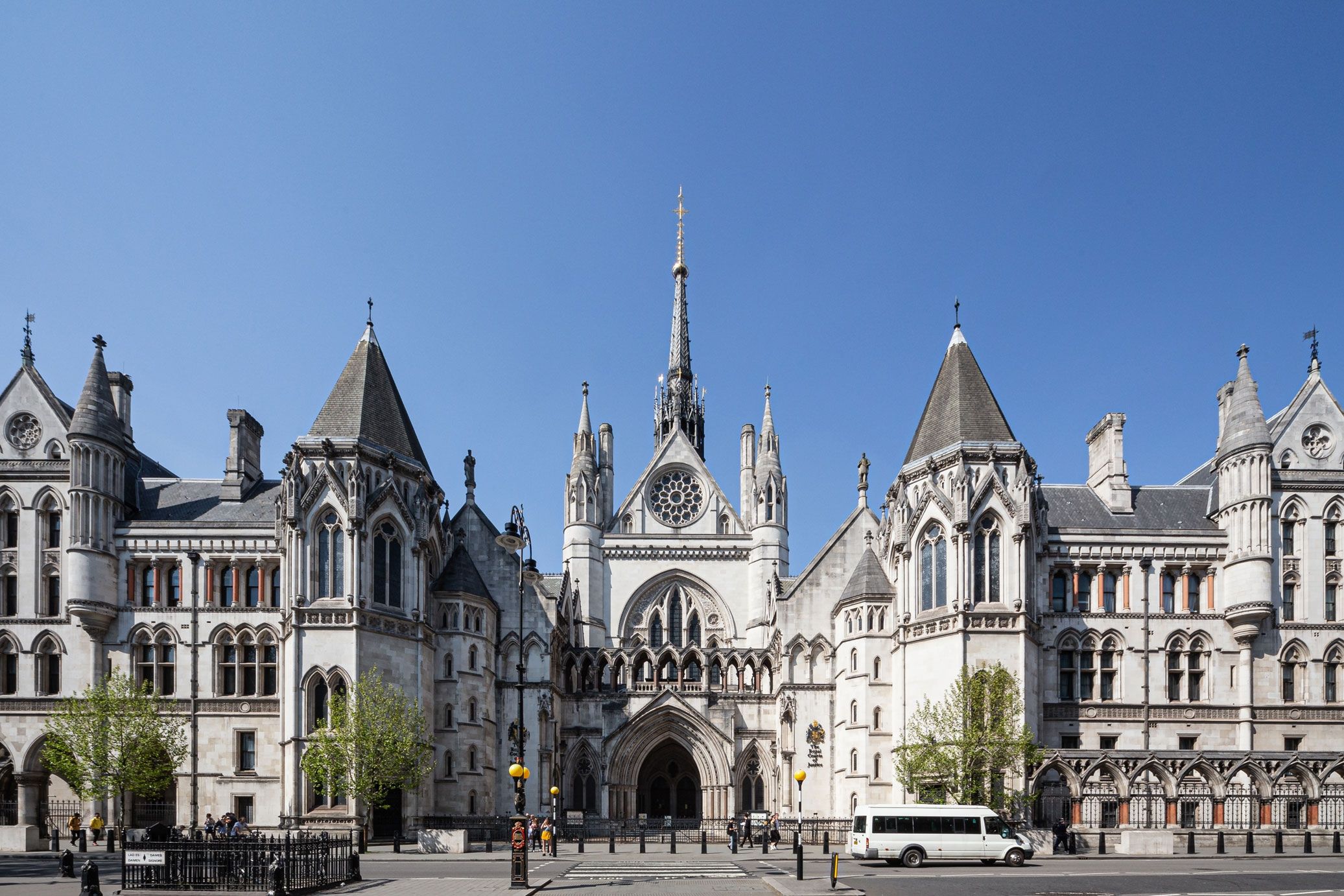 Royal Courts of Justice in London