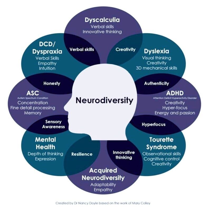 Neurodiversity diagram
