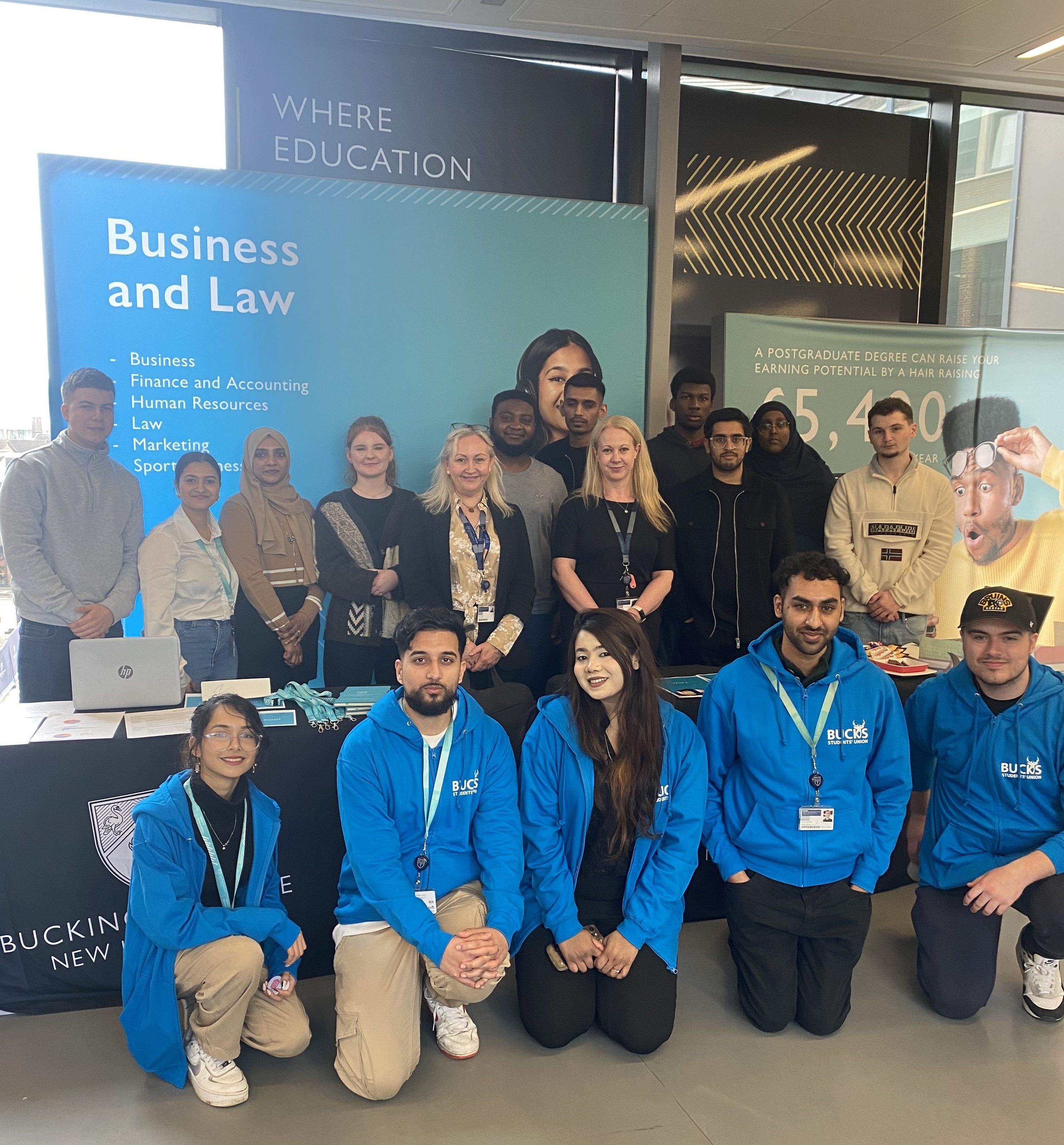 BNU's Business and Law School students showcased their work for the Consultancy module