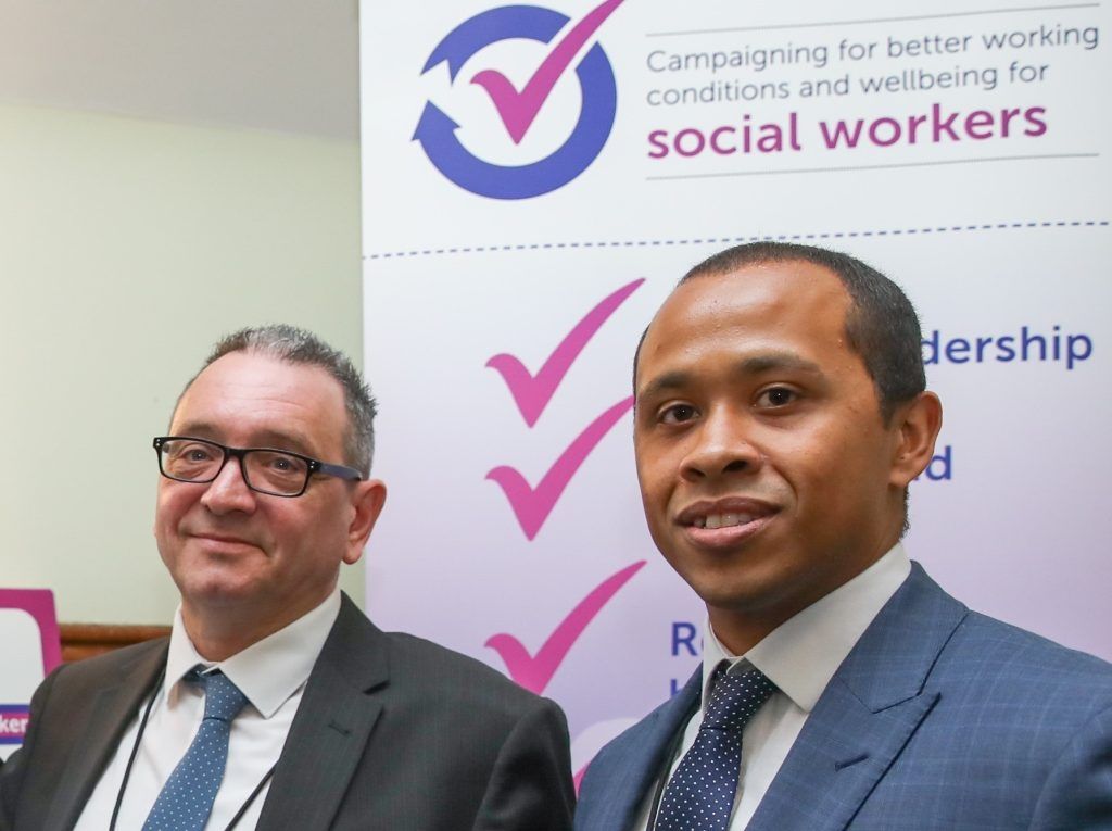 SWU's John McGowan and Professor Jermaine Ravalier