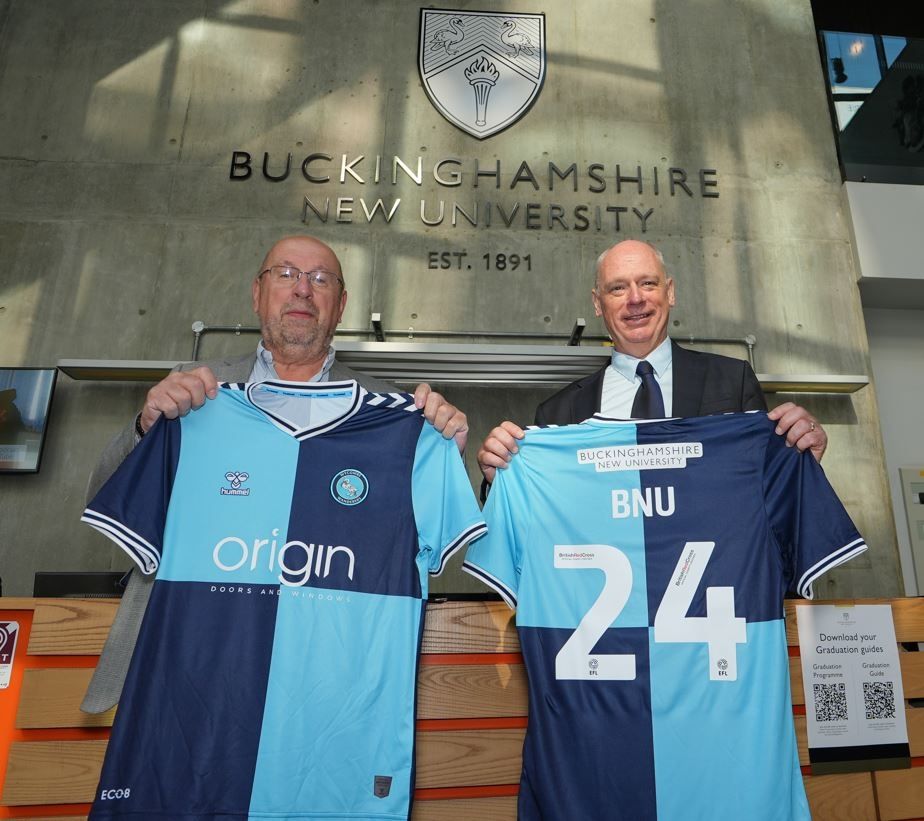 Professor Nick Braisby and WWFC director Trevor Stroud