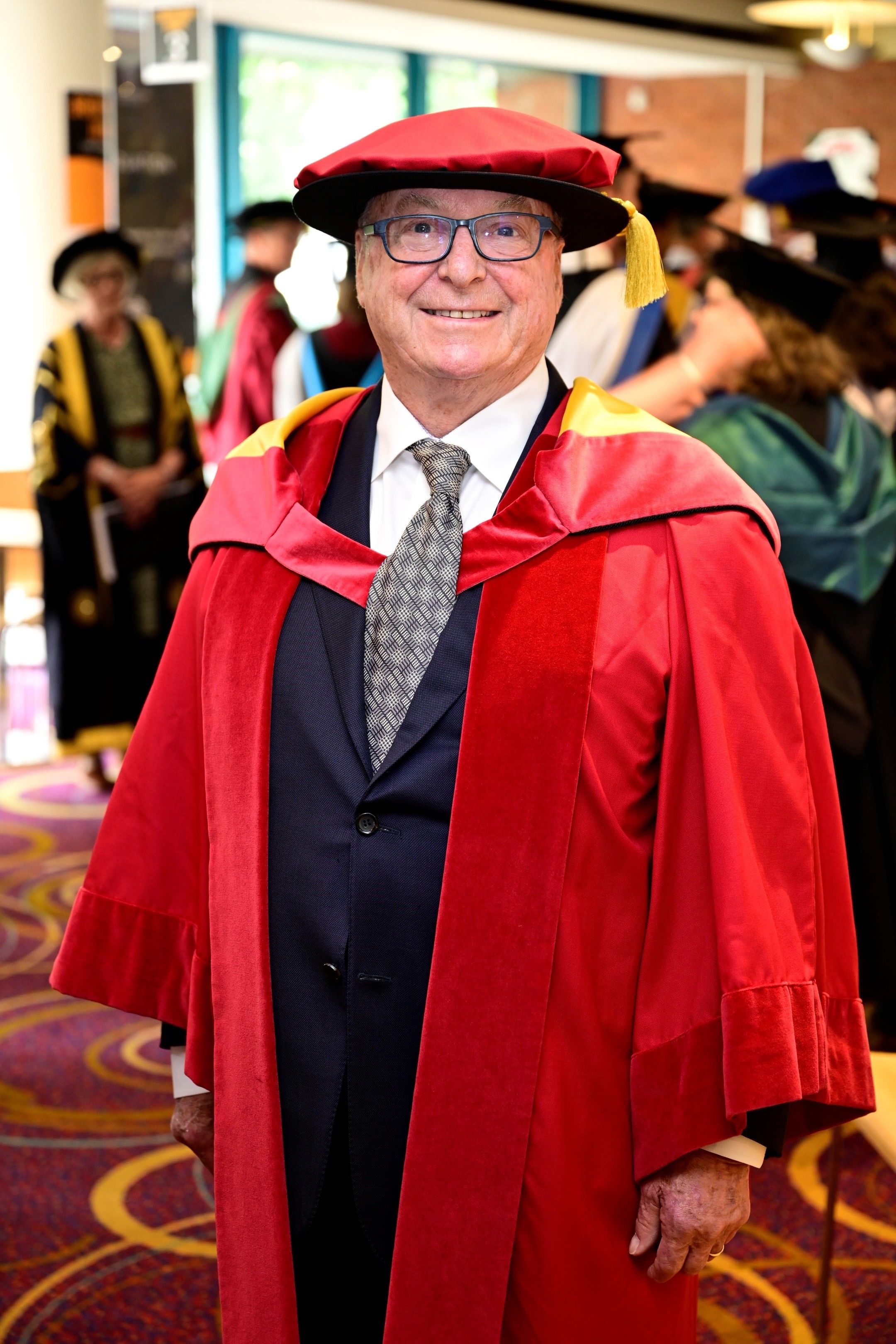 Phil Dudderidge smiles for camera 