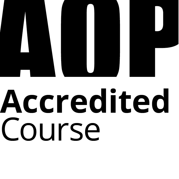 AOP Accredited Course logo