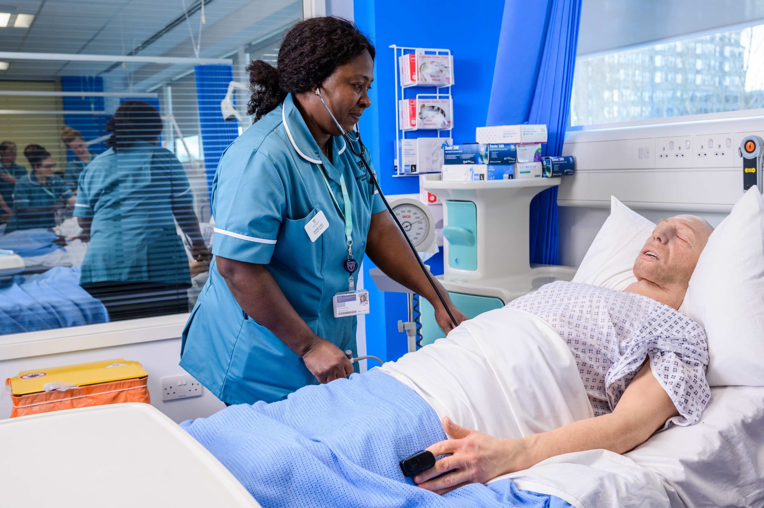 Nursing student at Aylesbury campus