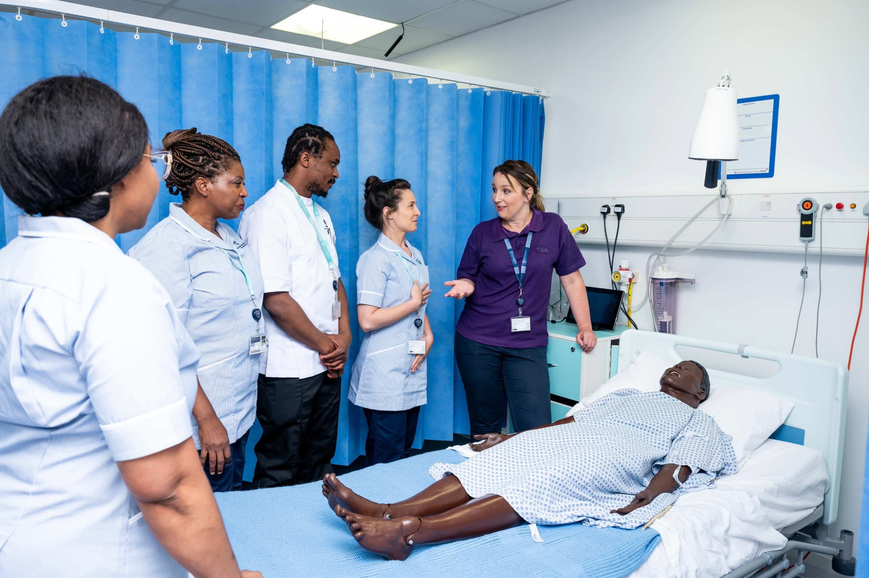 Nursing students Uxbridge