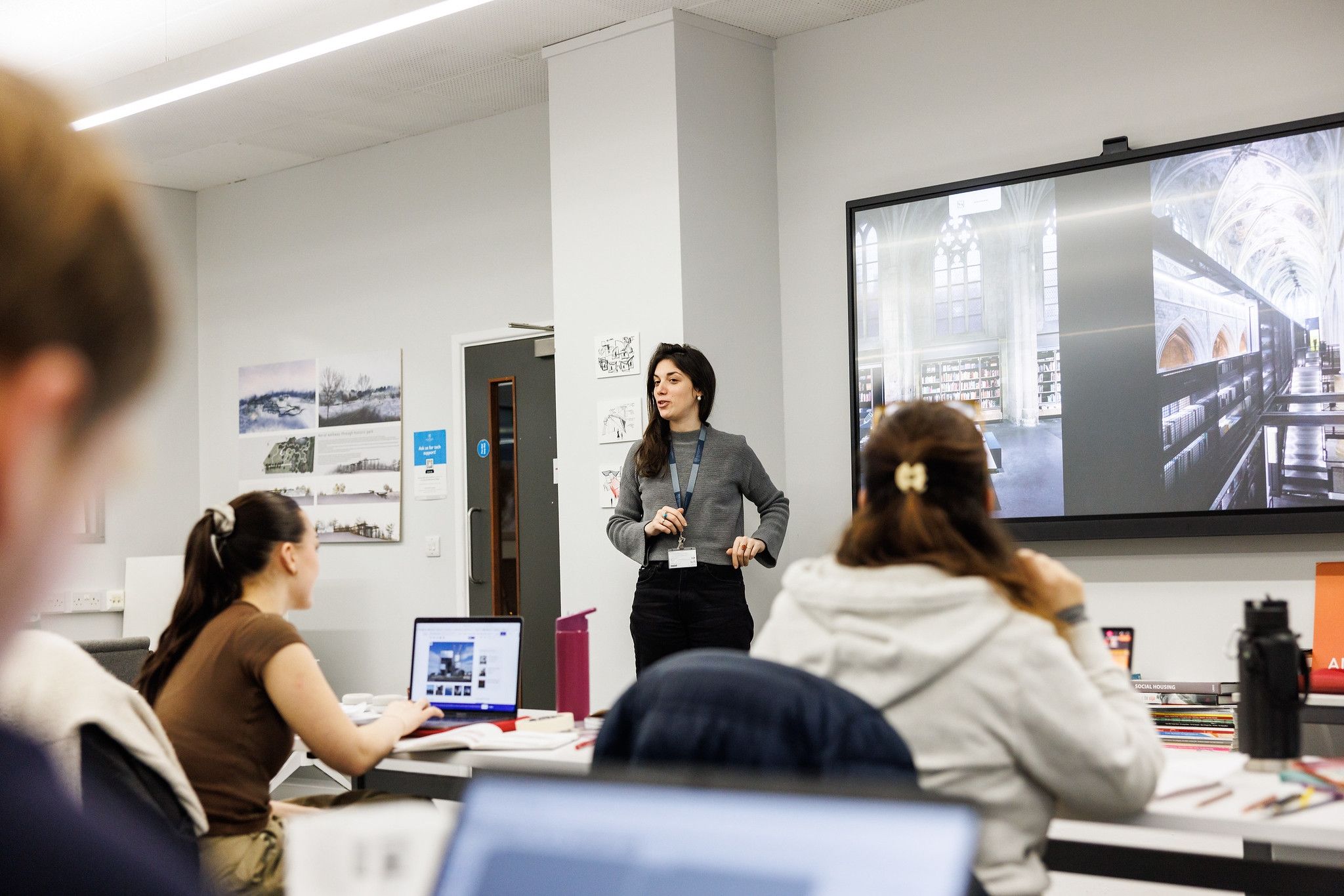 Interior and Spatial classroom