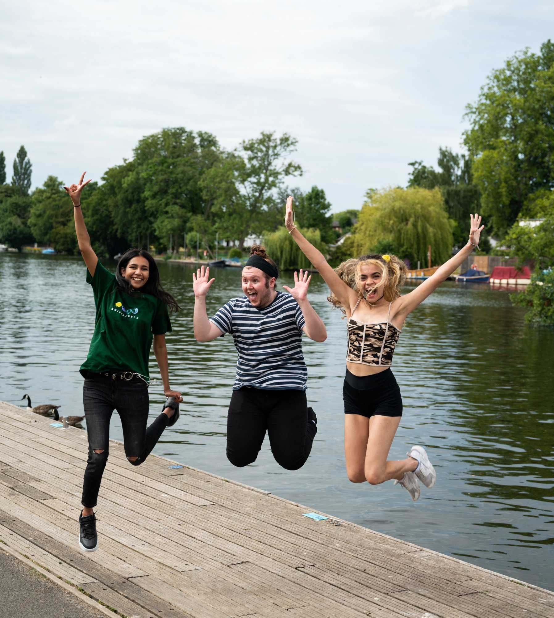 group of students Henley-on-Thames