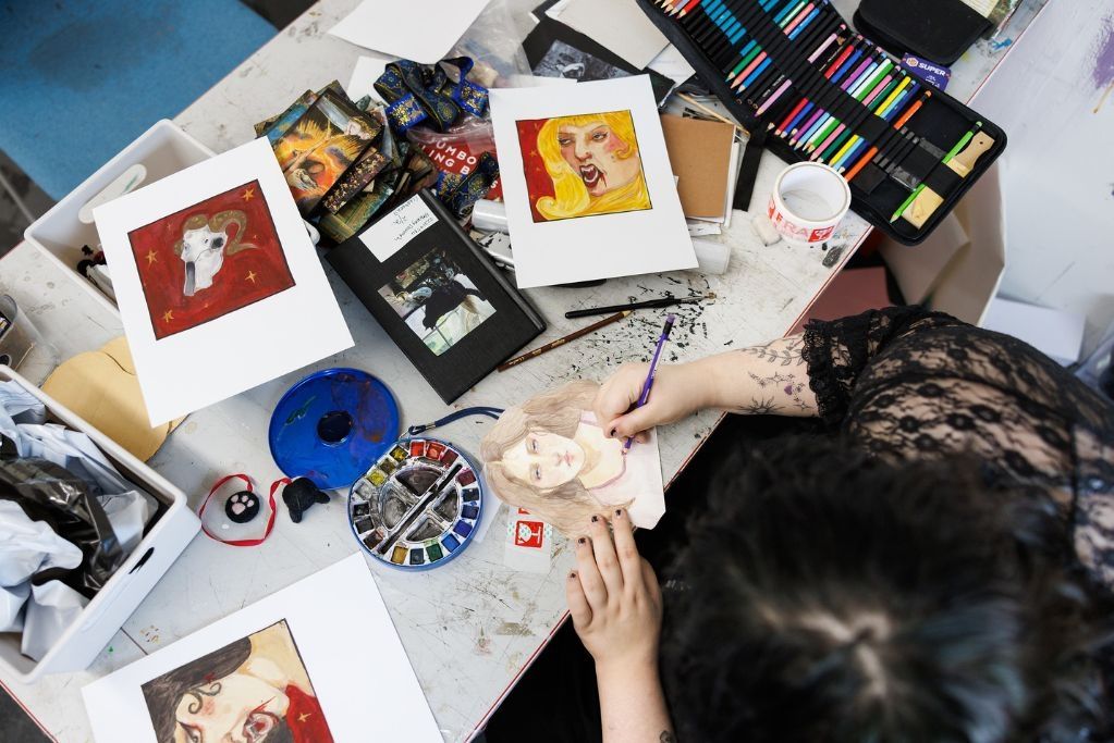 Fine art student drawings