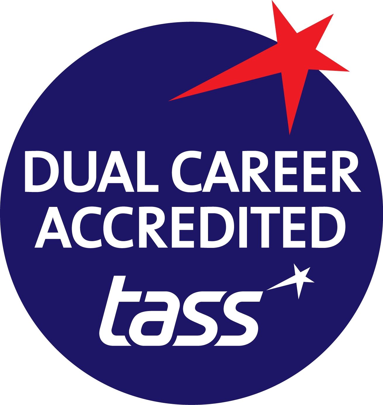 Dual Career Accredited Tass logo