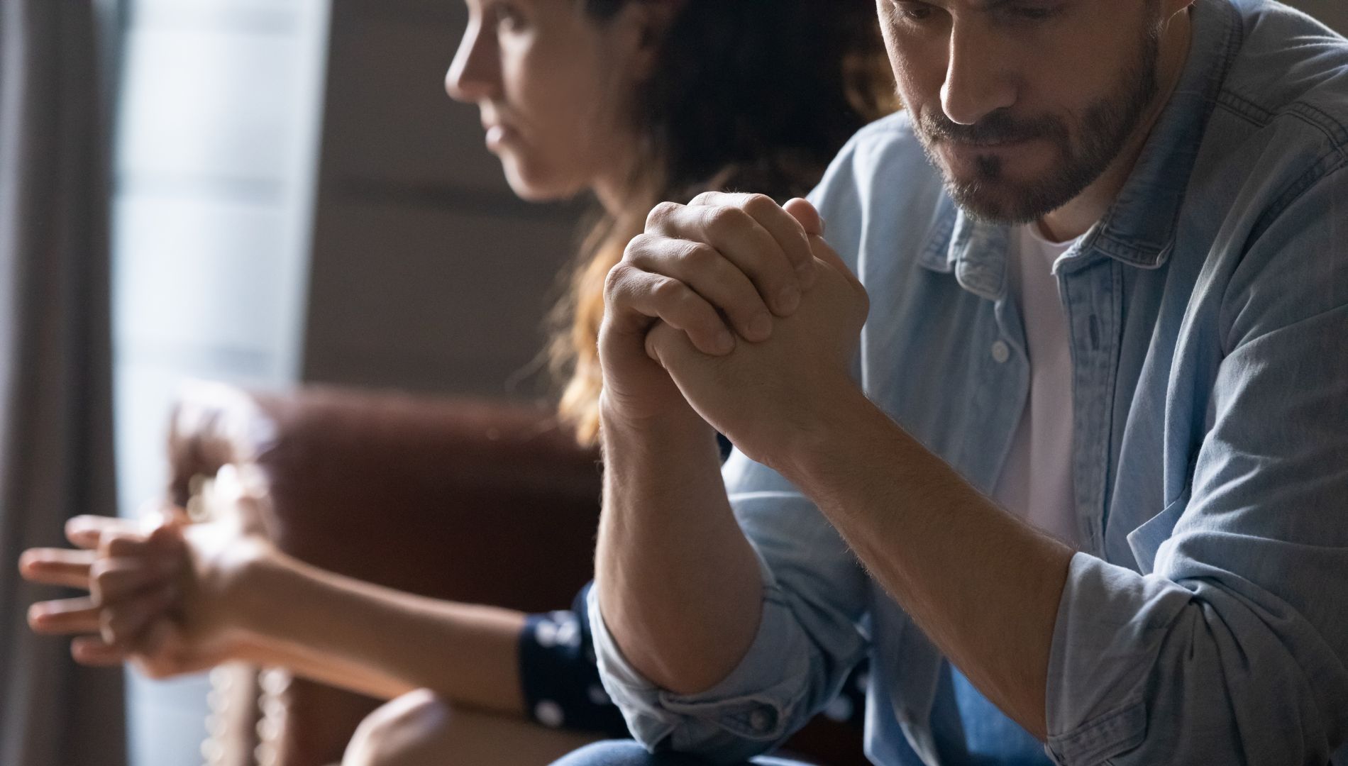 Couple in conflict